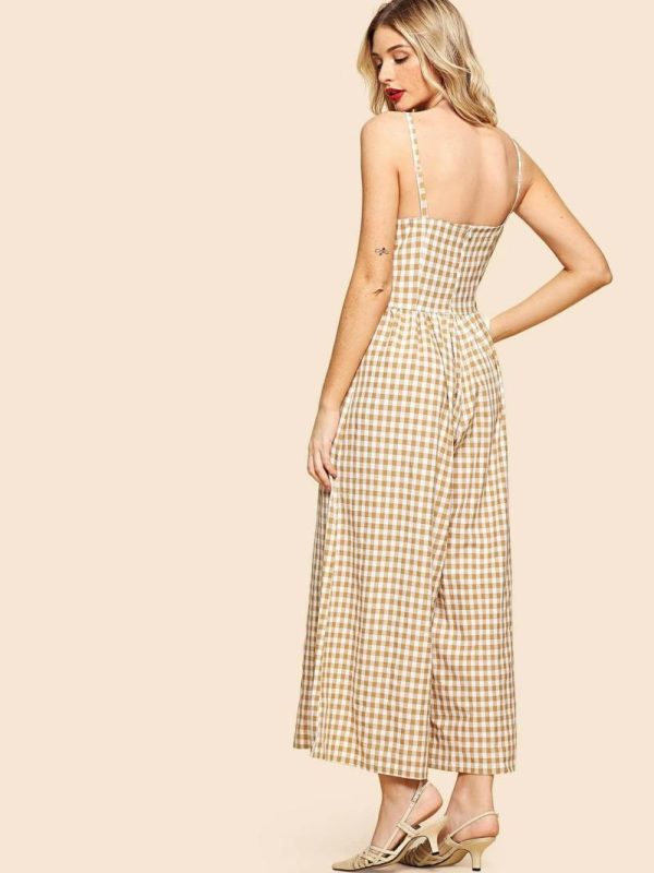 Abigail Gingham Midi Dress  |  Womens Dresses & Skirts Clothing Dresses & Skirts