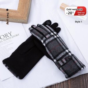 Aubrey Tartan Gloves  |  Womens Hats Accessories Hats