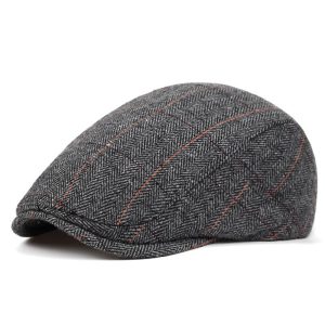 Cheviot Flat Cap  |  Mens Hats Accessories Hats