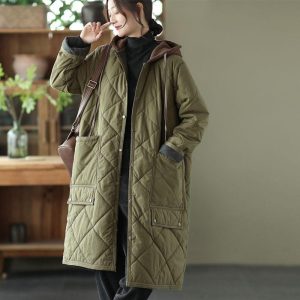 Cookston Longline Quilted Jacket  |  Womens Jackets Clothing Jackets