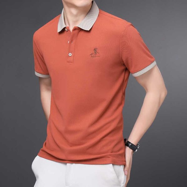 Cornsay Short-Sleeved Polo Shirt  |  Mens Tops Clothing Mens