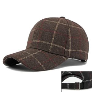 Darwen Tartan Sports Cap  |  Mens Hats Accessories Hats