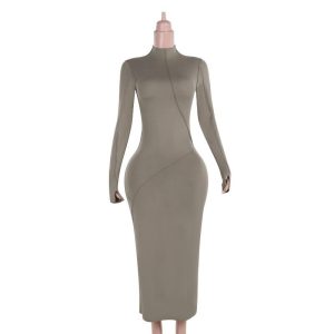 Francis Knitted Midi Dress  |  Womens Dresses & Skirts Clothing Dresses & Skirts