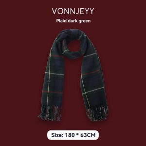 Galingale Tartan Scarf  |  Mens Scarves & Handkerchiefs Accessories Mens