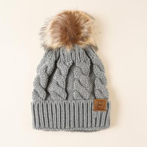 Penshaw Cable-Knit Beanie  |  Womens Hats Accessories Hats