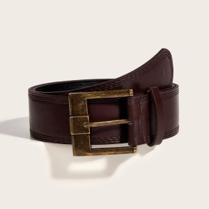 Reversible Tartan Leather Belt  |  Mens Belts Accessories Belts