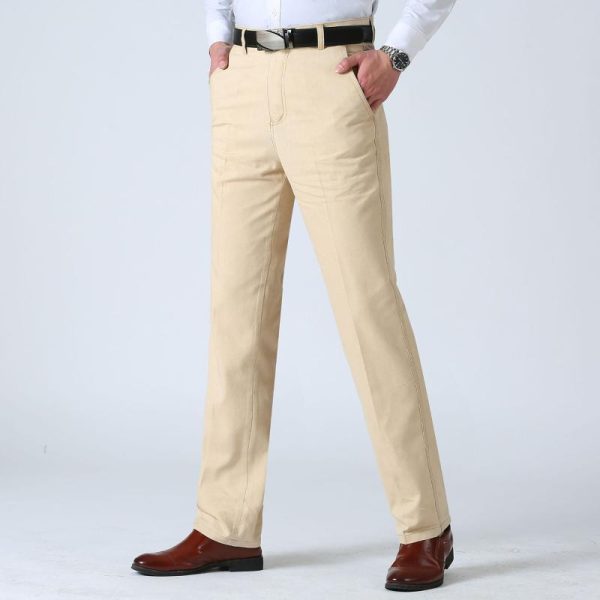 Suede Sateen Tailored Trousers  |  Mens Pants & Shorts Clothing Mens