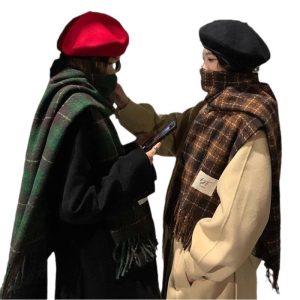 Tartan Scarf & Glove Gift Set  |  Mens Scarves & Handkerchiefs Accessories Mens